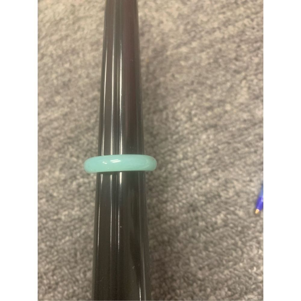 Turquoise Acrylic Statement Ring - Picture 3 of 4